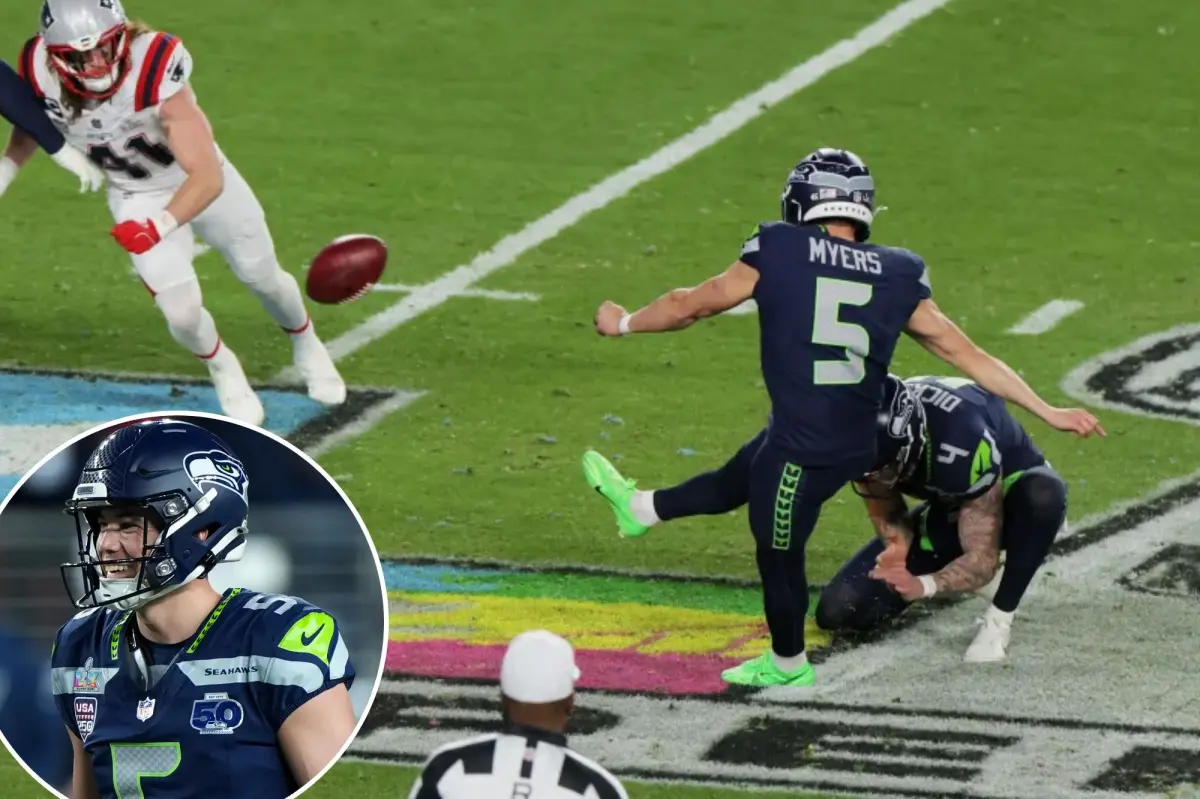 Jason Myers of the Seahawks sets a record with five field goals