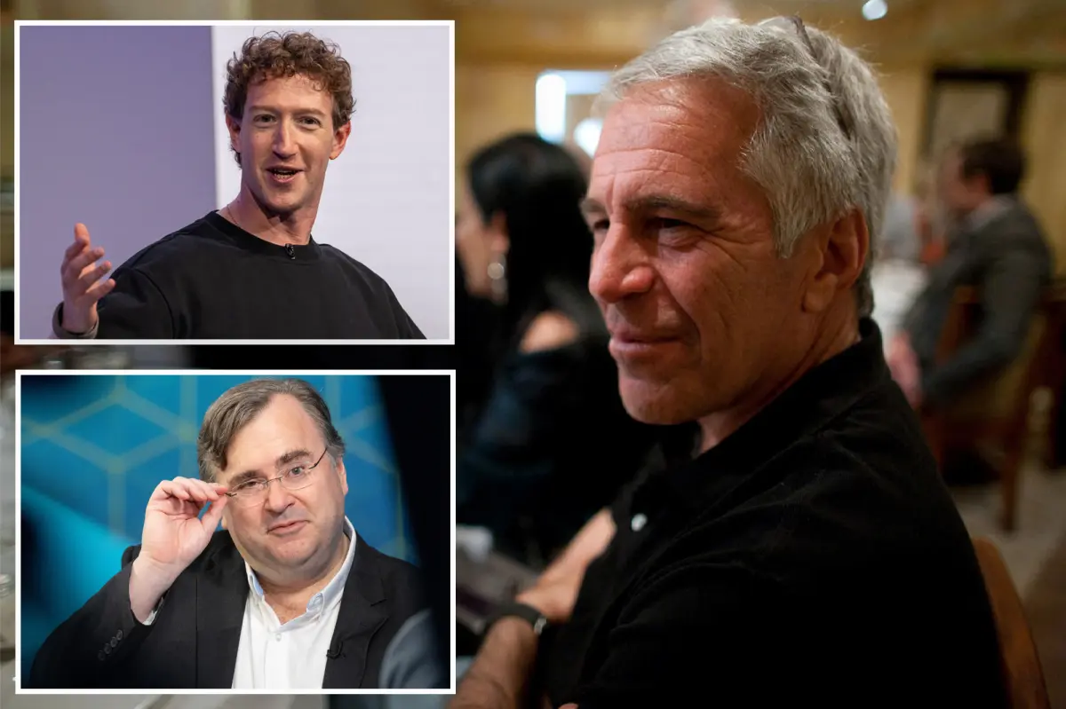 Jeffrey Epstein bragged about a 'wild' dinner with Mark Zuckerberg and Reid Hoffman in a newly released 2015 email.