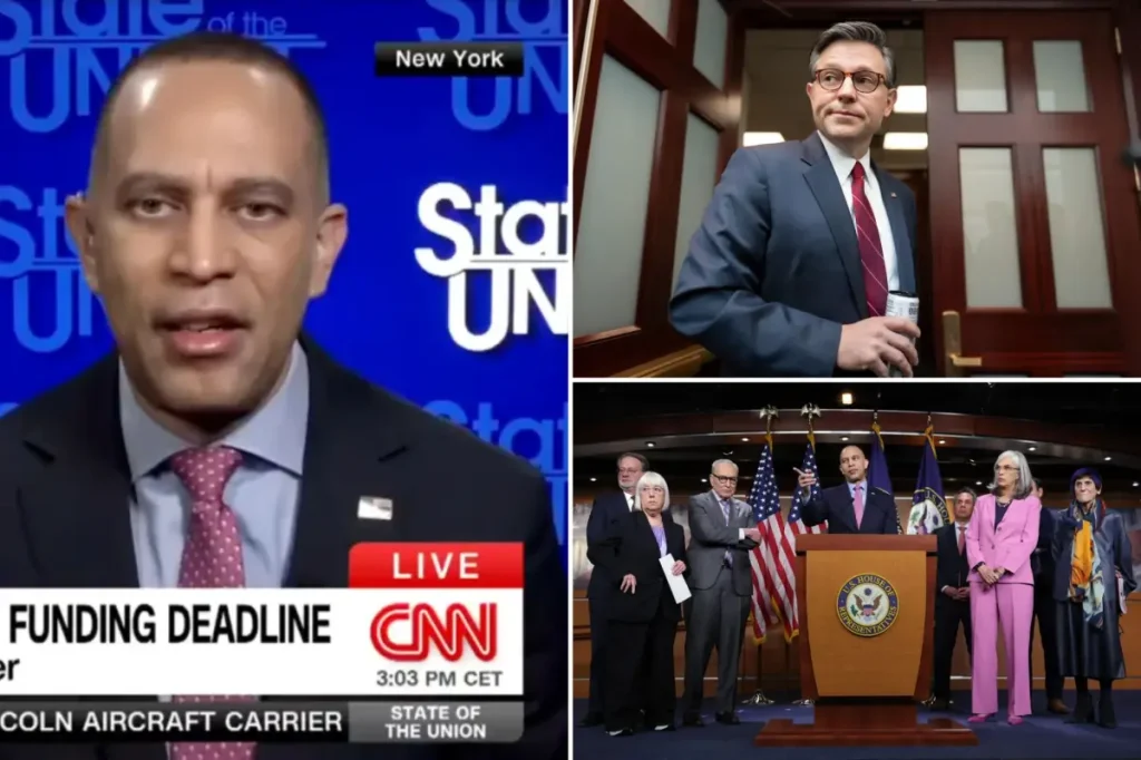 Jeffries stands firm on Democrats' 10 demands that may lead to DHS shutdown: 'Not at this moment'