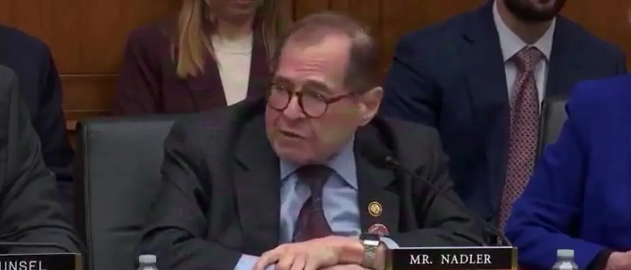 Jerry Nadler States That People Believe Shooting ICE Agents is Justified Because They Are ‘Masked Thugs’
