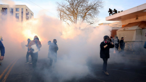 Judge limits the use of tear gas on demonstrators at Portland ICE site