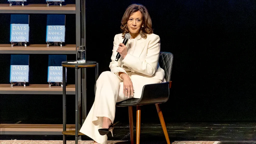 Kamala Harris calls for boundaries on Trump during Richmond book tour appearance