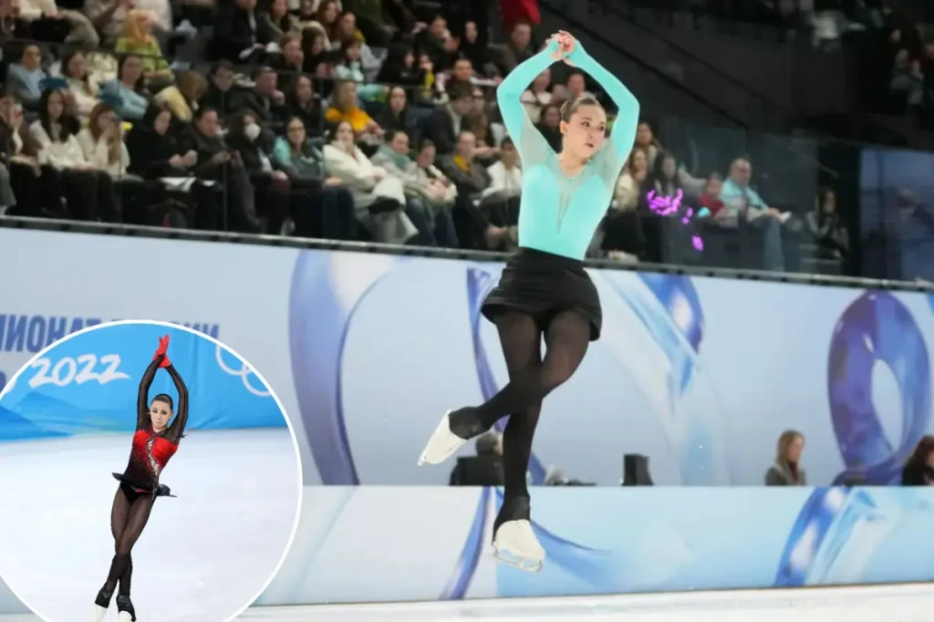Kamila Valieva returns to the ice after the doping controversy during the 2022 Olympics