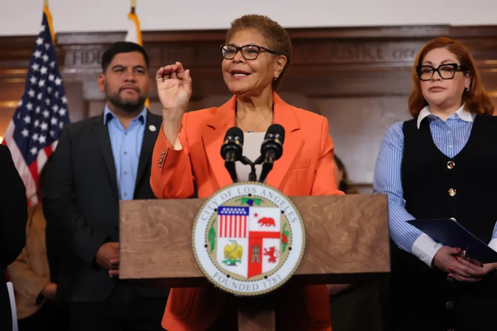 Karen Bass was not truthful about the changes.
