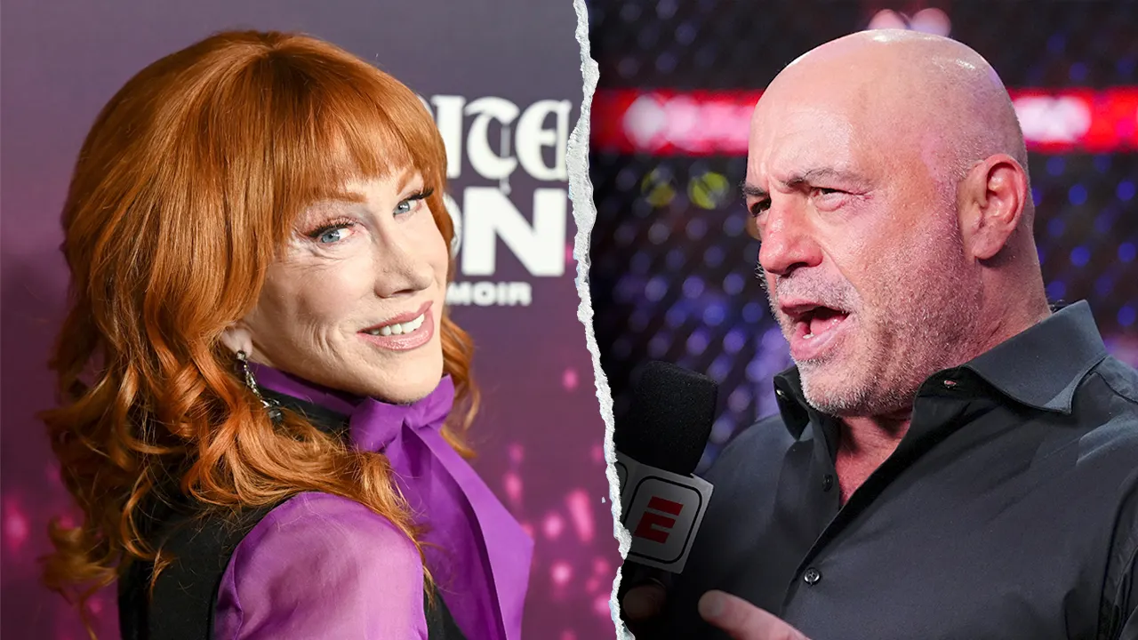 Kathy Griffin claims Joe Rogan is a 'right-wing guy'