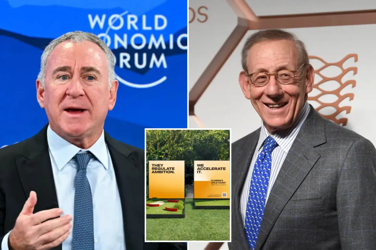Ken Griffin and Stephen Ross fundraise $10 million for Florida campaign