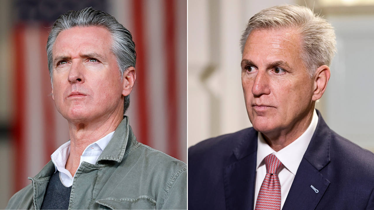 Kevin McCarthy criticizes Gavin Newsom's time as California governor as a 'failure'