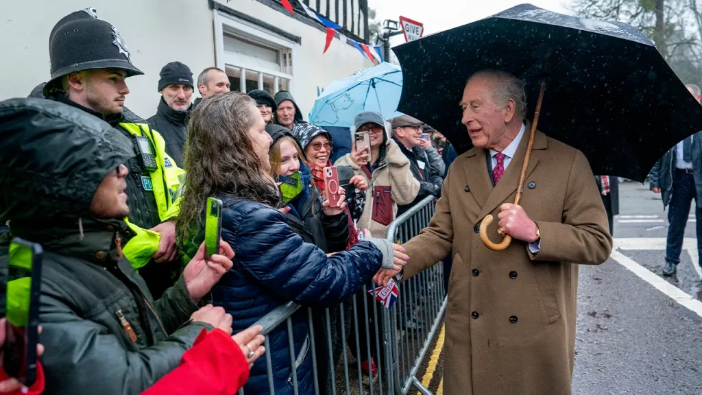 King Charles mocked for Prince Andrew's connections to Jeffrey Epstein in Essex