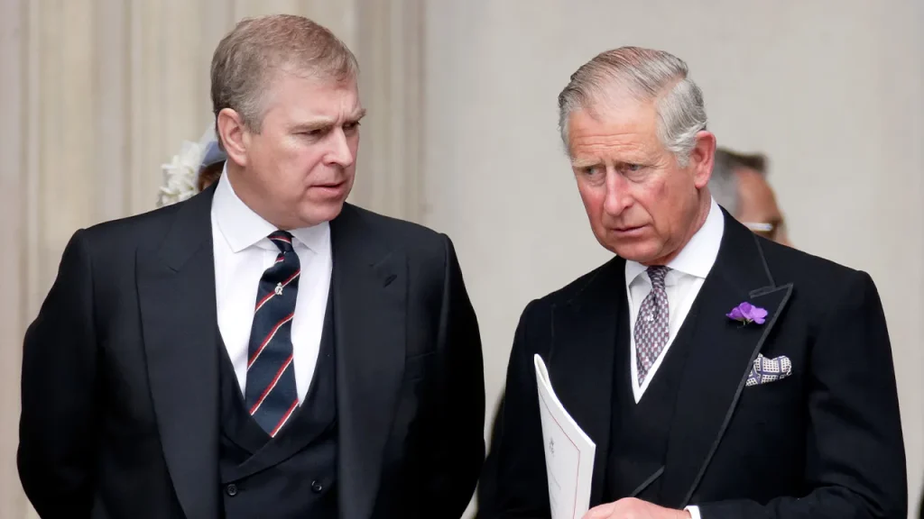 King Charles speaks out about ex-Prince Andrew's connections to Jeffrey Epstein.