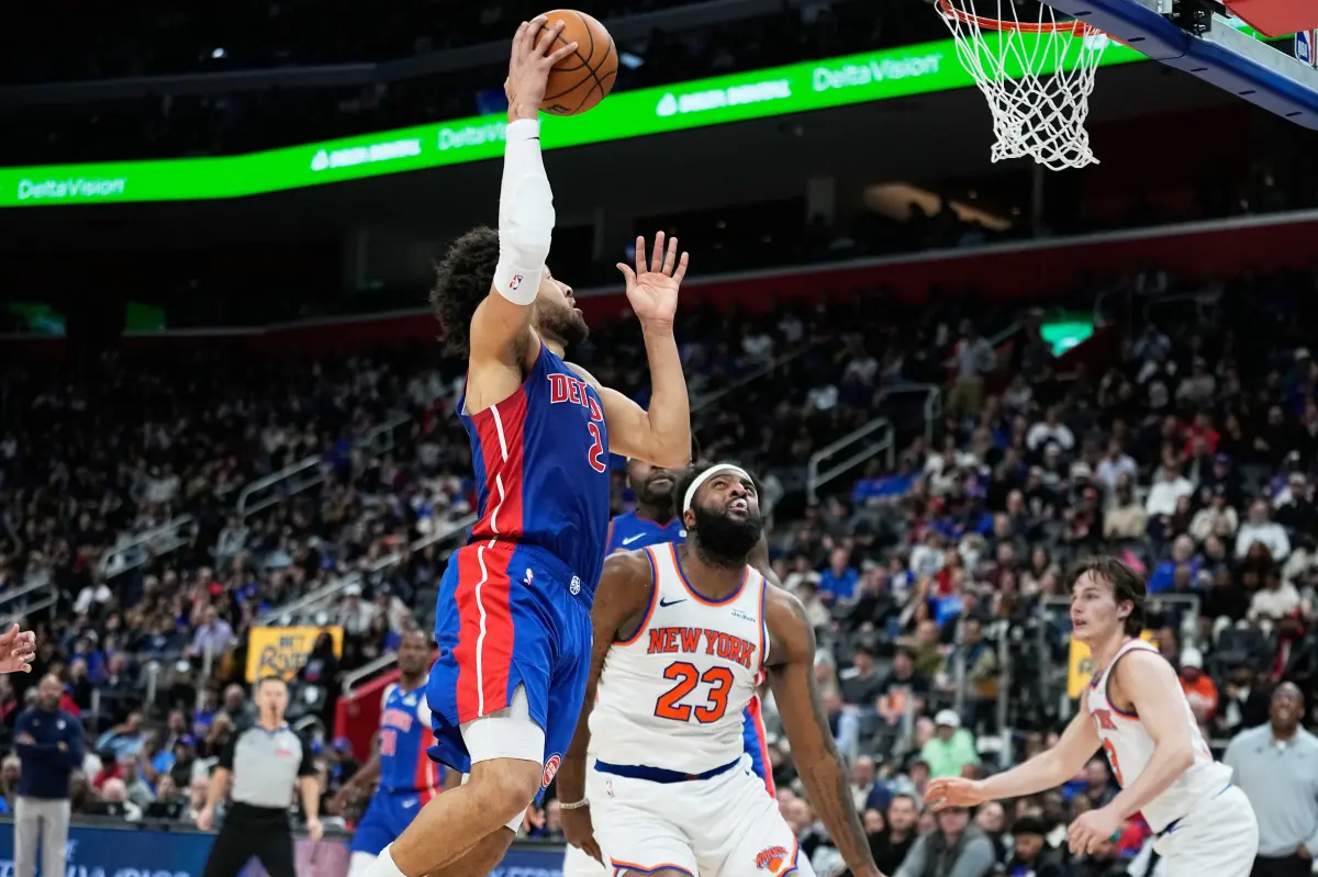 Knicks' winning streak will face a serious challenge against the Pistons