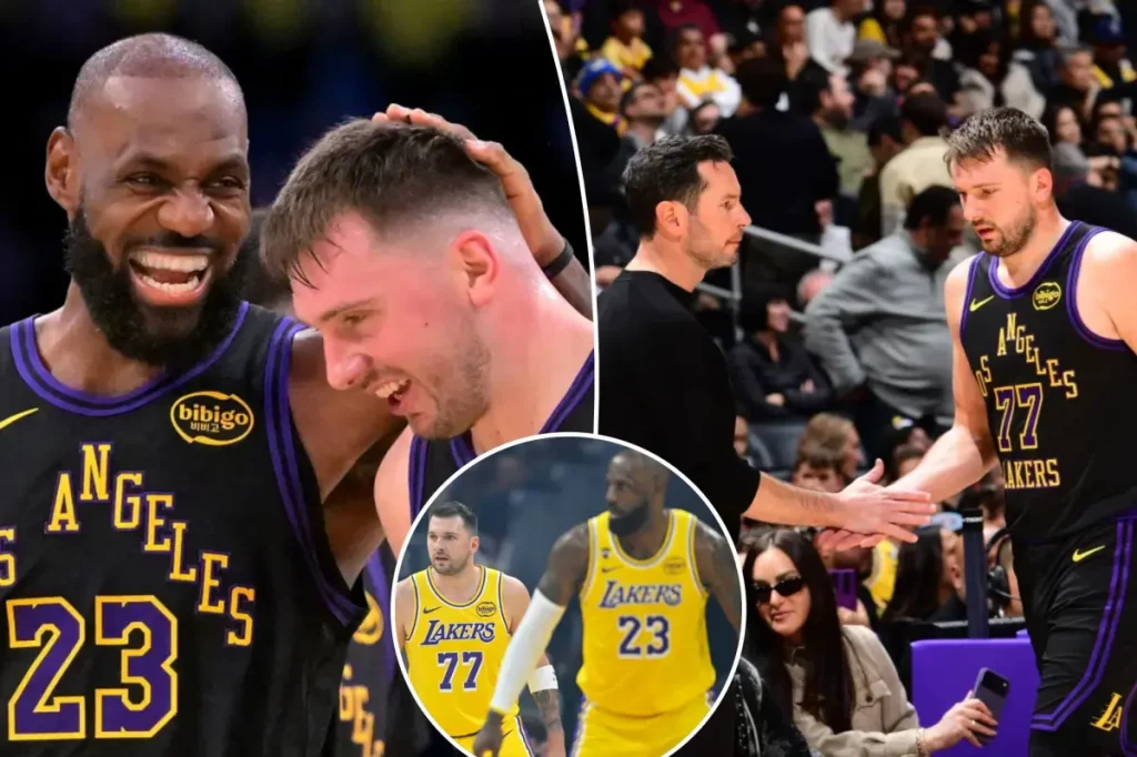 Lakers moving faster with LeBron James and Luka Doncic