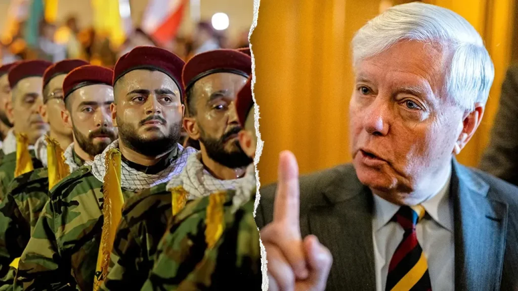 Lindsey Graham walks out of meeting due to Lebanese official's denial of Hezbollah's terrorism.