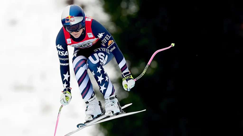 Lindsey Vonn practices after tearing her ACL, focuses on the Olympic downhill race this Sunday