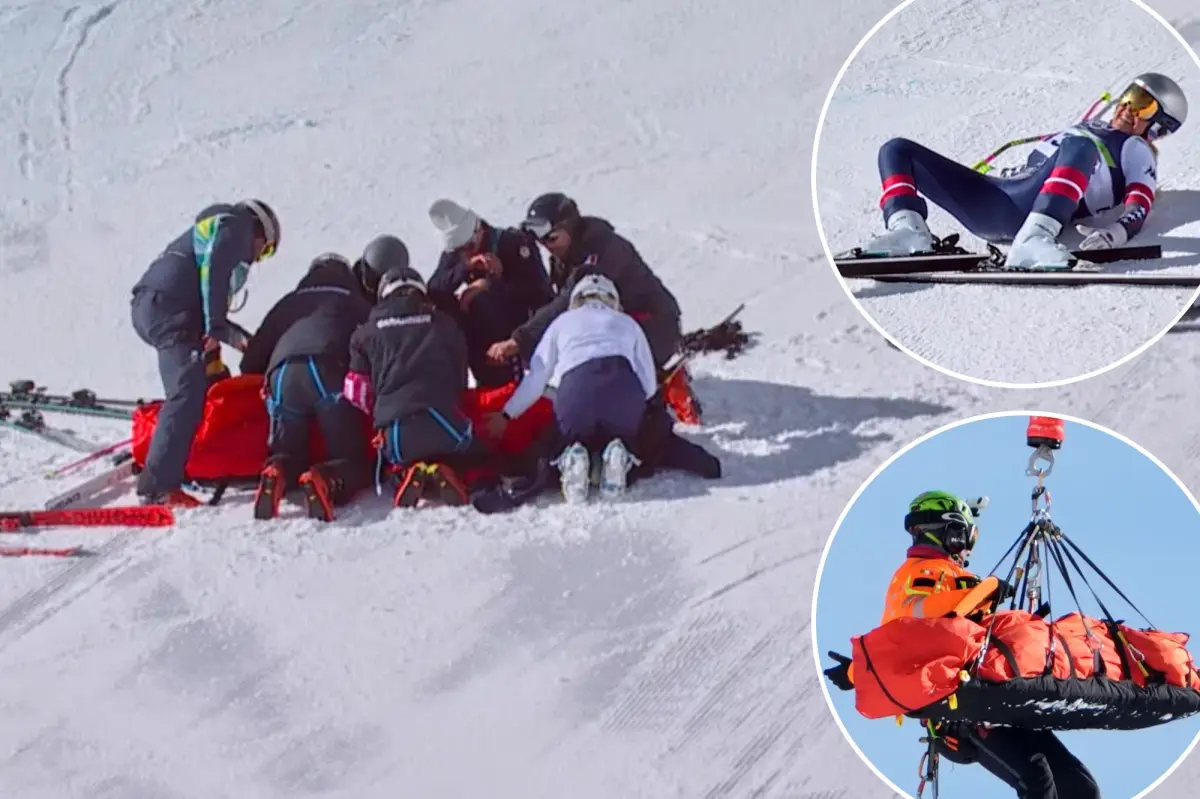 Lindsey Vonn's doctor recalls the terrifying moment from the 2026 Winter Olympics crash