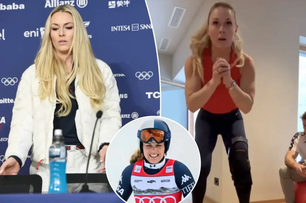 Lindsey Vonn's major Olympics challenge delayed as she shares insights from her training sessions