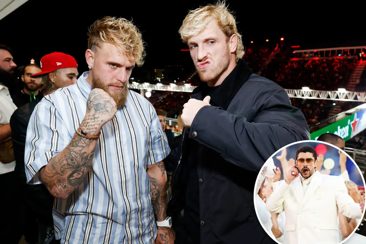 Logan Paul responds to brother Jake's critique of Bad Bunny's performance at the Super Bowl 2026 halftime show