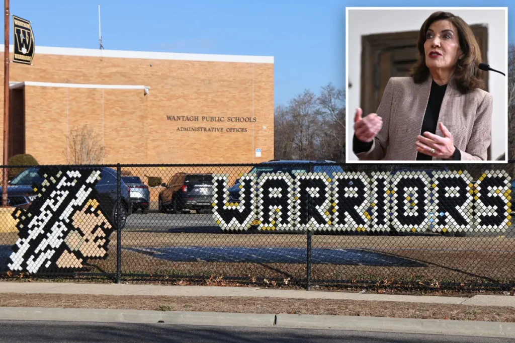 Long Island school retains Native American mascot for another year as battle against state prohibition goes on