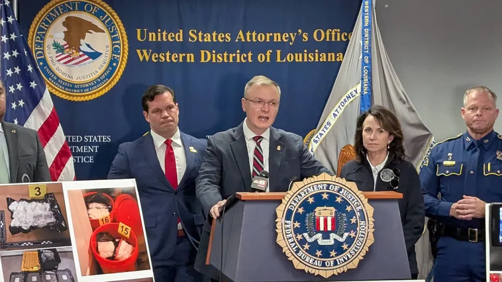 Louisiana officials make over 700 arrests in drug enforcement operation