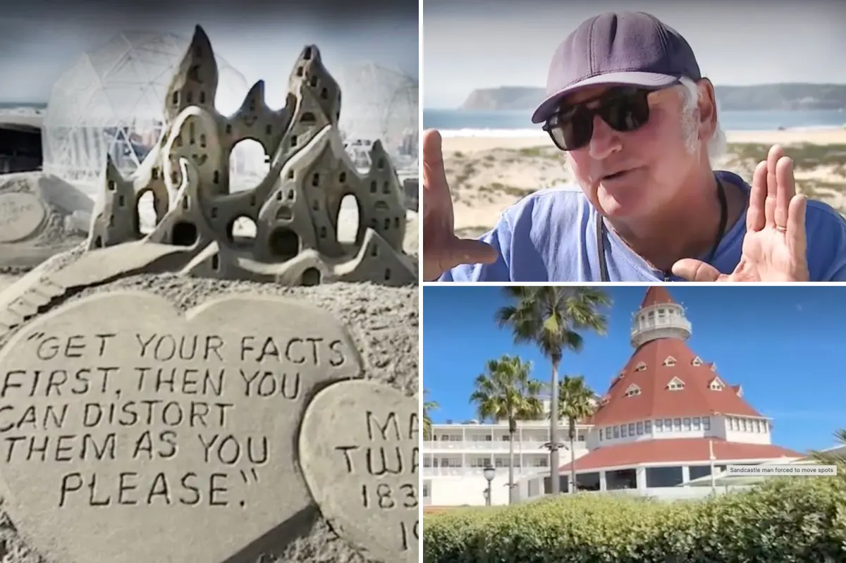 Luxury hotel prohibits sandcastle sculpture after 20 years due to 'right-wing political messages'