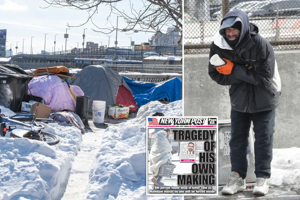 Mamdani administration ignores queries regarding 7 individuals who died of hypothermia at home, while outdoor fatalities rise to 19.