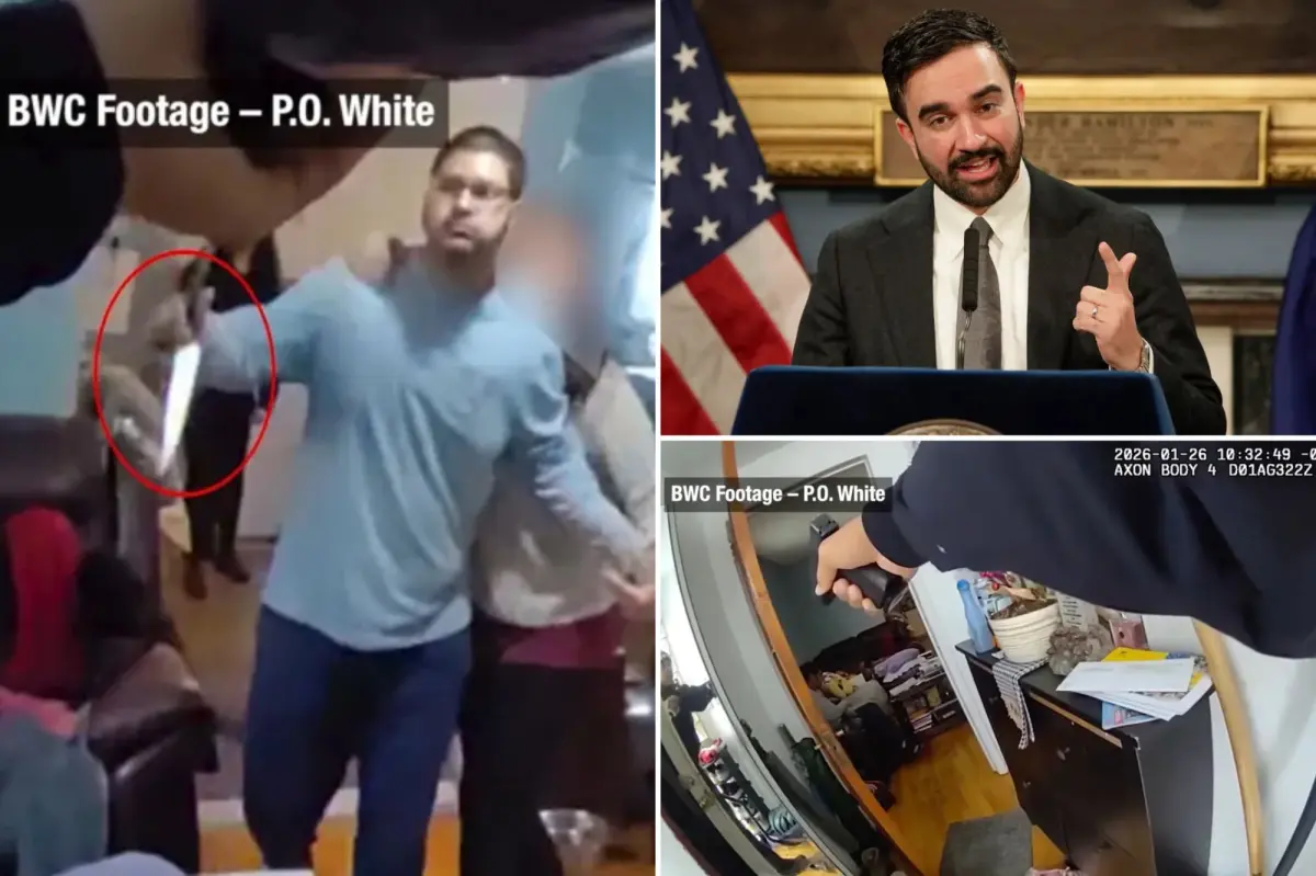 Mamdani calls on prosecutors to dismiss charges against mentally ill man with a knife who was shot by police.