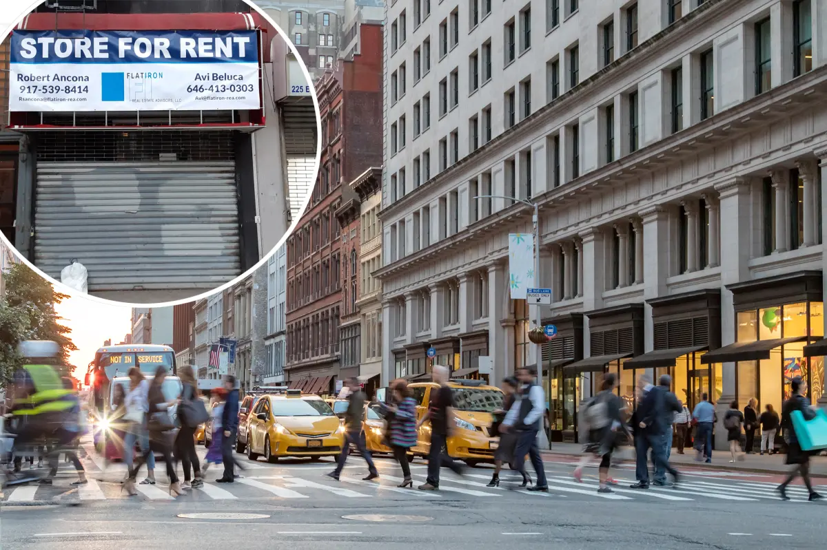 Manhattan retail leasing is recovering, but key storefronts are still unoccupied.