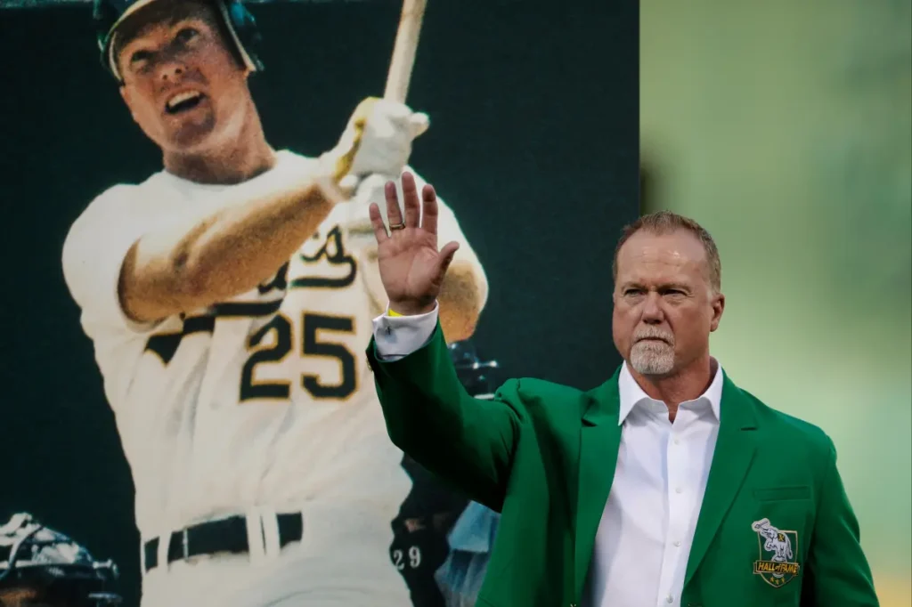 Mark McGwire returns to the A's as a special assistant