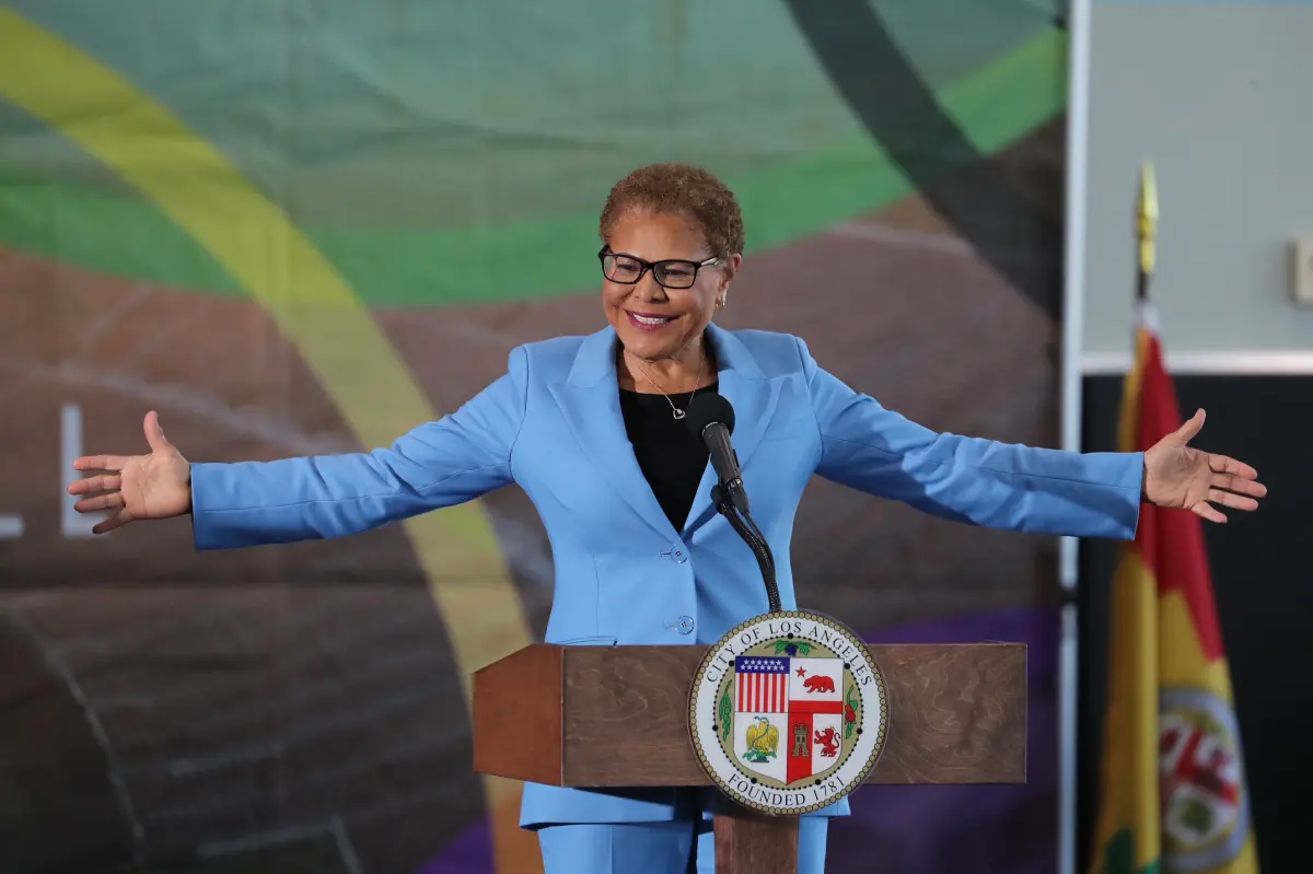 Mayor Karen Bass changes convention with City Address
