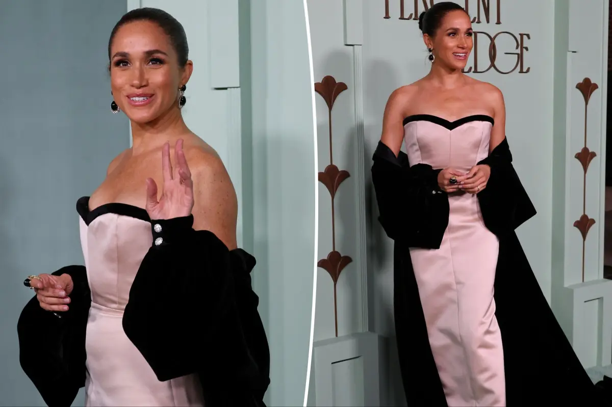 Meghan Markle embraces classic Hollywood style during solo appearance at charity event