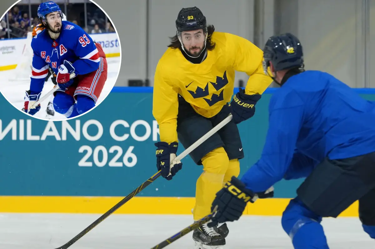 Mika Zibanejad has changed for Sweden.