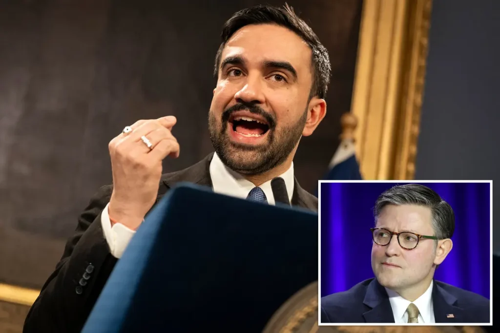 Mike Johnson criticizes Mamdani's politically charged health department for the 'global oppression' group