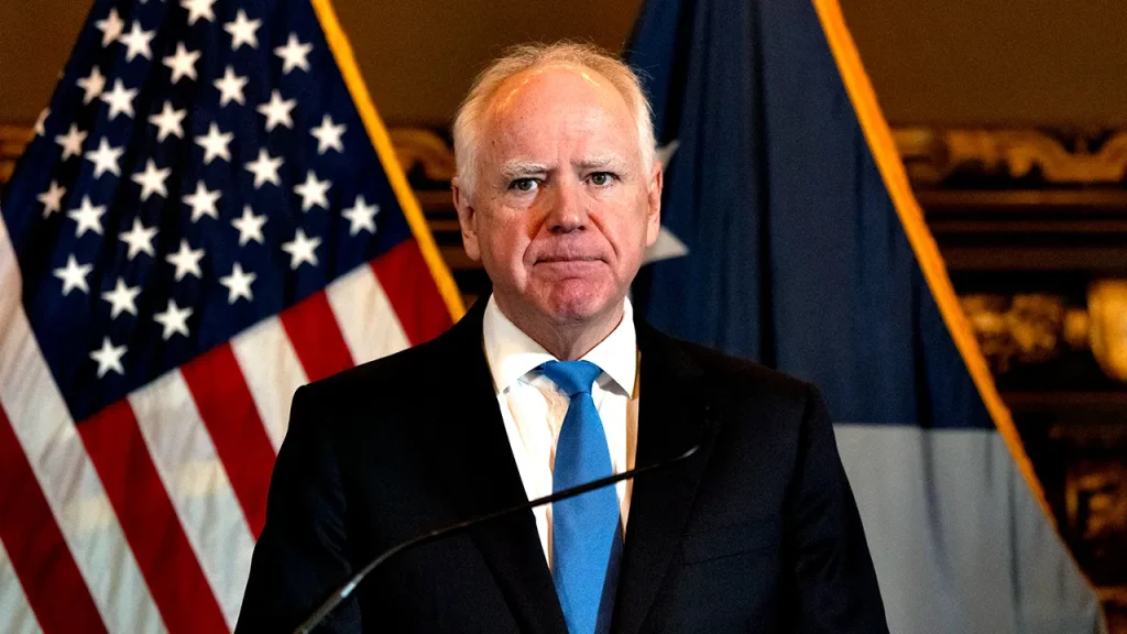 Minnesota Governor Tim Walz faced criticism for suggesting $10 million in support for businesses.