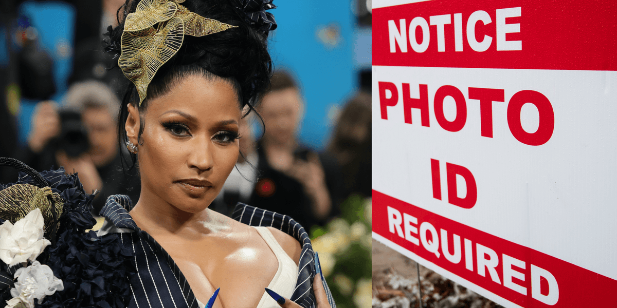 Most Americans of all races support Nicki Minaj's views on voter ID, according to a CNN analyst.