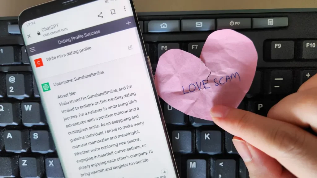 My high school love is in a long-distance relationship with a con artist.