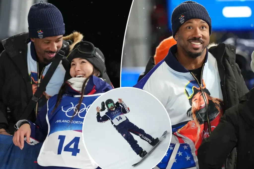 Myles Garrett backs Chloe Kim after her Olympic gold medal streak ends.