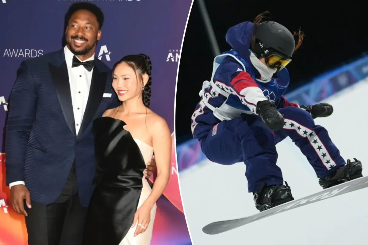 Myles Garrett traveling to Italy to cheer on his Olympian girlfriend Chloe Kim