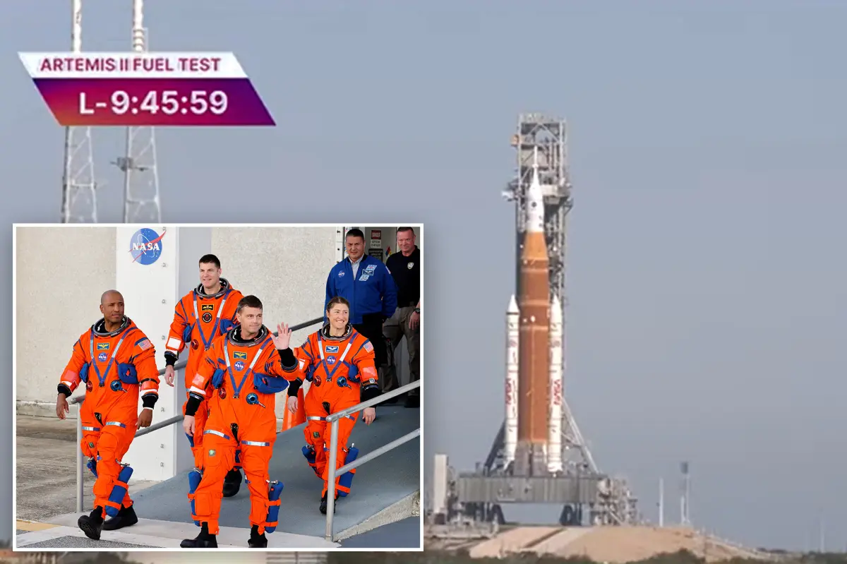 NASA prepares for Artemis II practice as the US aims to return to the moon