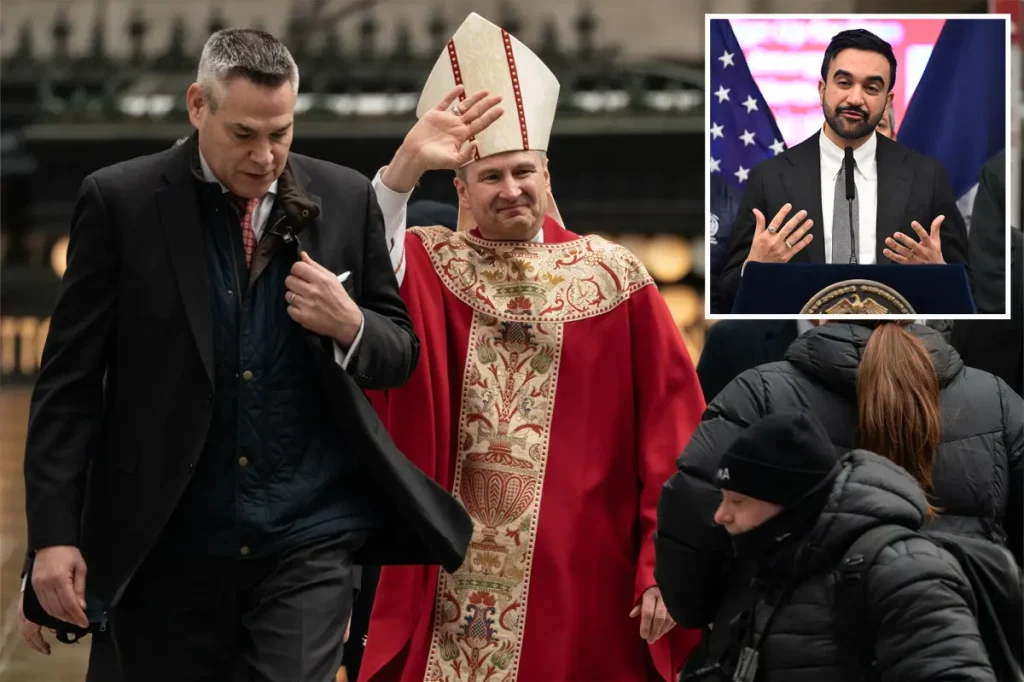 NYC Mayor Zohran Mamdani absent at Archbishop Ronald Hicks' installation