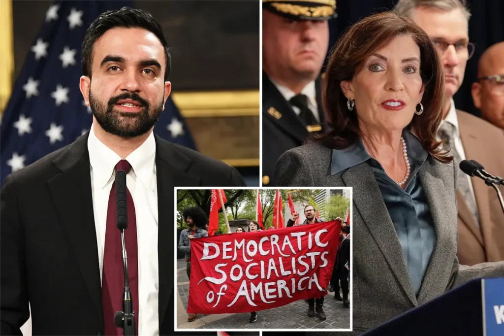NYC's DSA parts ways with Mamdani and criticizes Hochul as a pawn for wealthy individuals