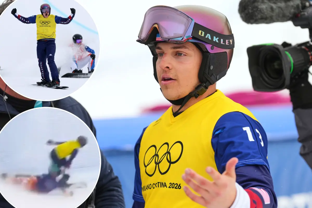 Nathan Pare disqualified due to collision after finishing first in the Olympics