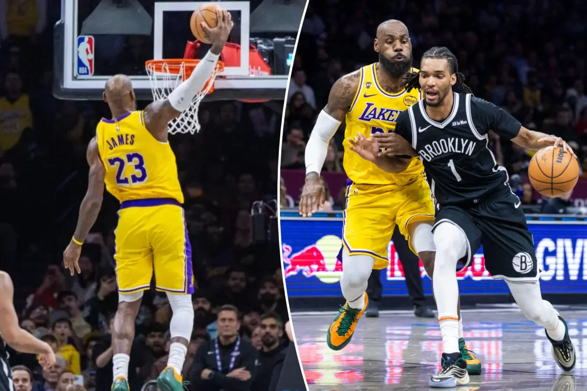 Nets face strong defeat from LeBron James and the Lakers in a potential New York finale