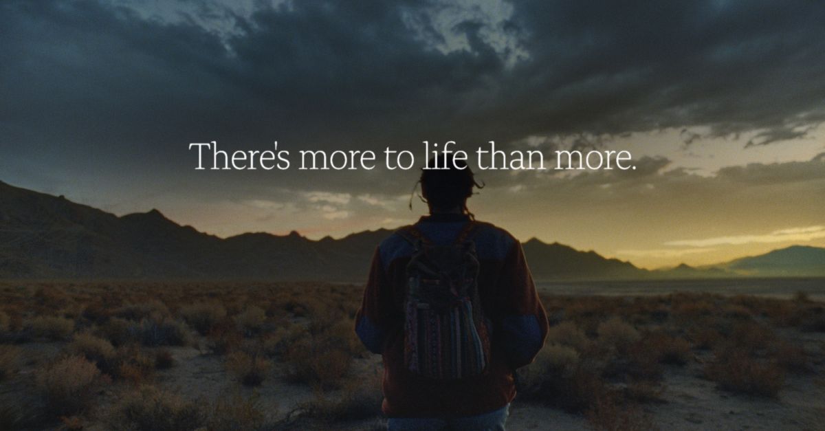 New 'He Gets Us' Super Bowl Commercial Addresses American Materialism and Directs Viewers to Jesus