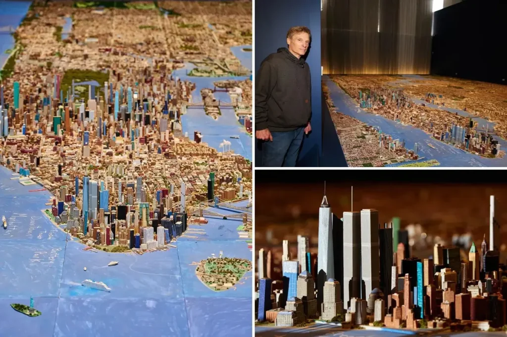 New York City welcomes the debut of a huge TikTok-famous replica created by a truck driver, featuring a museum exhibition.