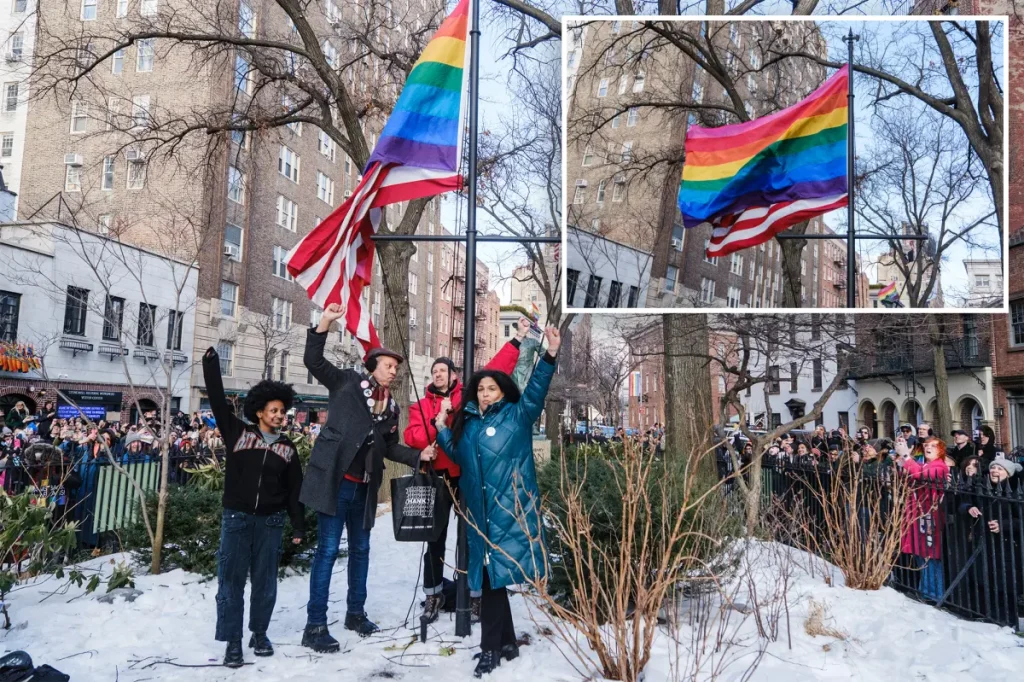 New York politicians stand against Trump, raise a new Pride flag at Stonewall: 'insult'