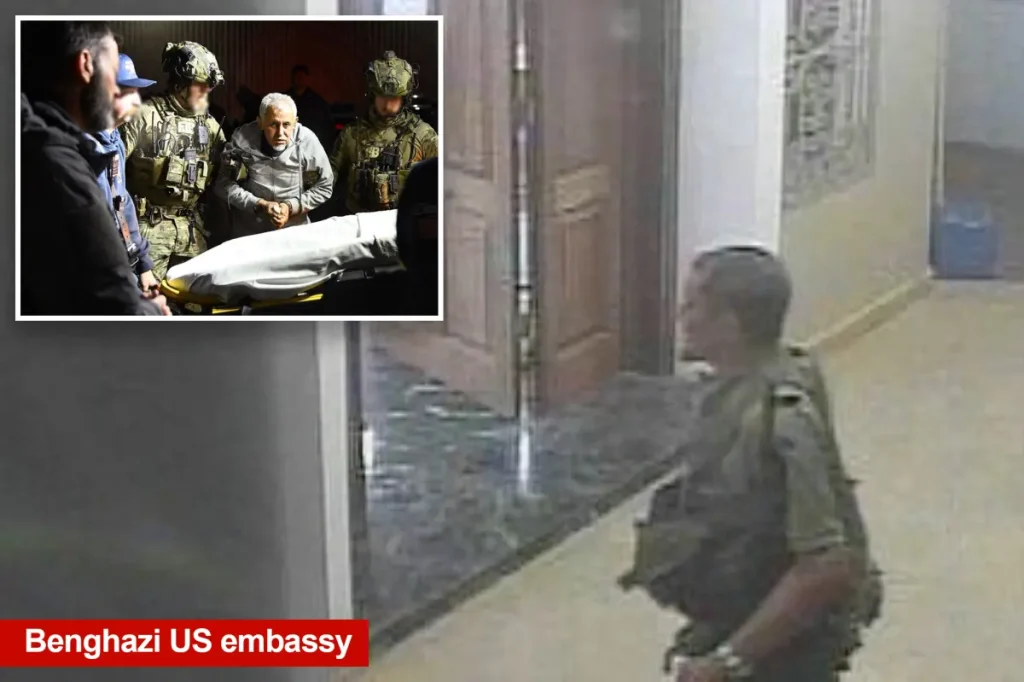 New footage shows Benghazi attack suspect present at the location where four Americans were killed at the US embassy.