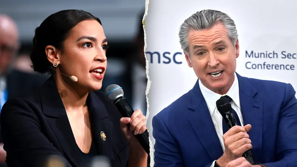 Newsom and Ocasio-Cortez criticize Trump at Munich conference