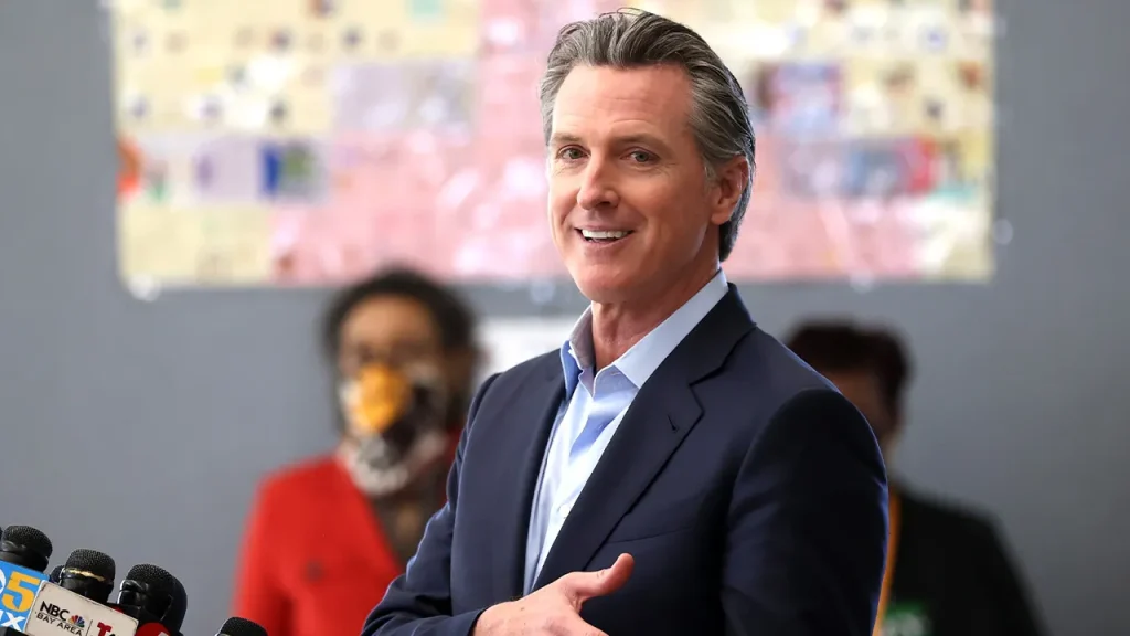 Newsom faces criticism regarding his ties to Getty in relation to childhood poverty issues