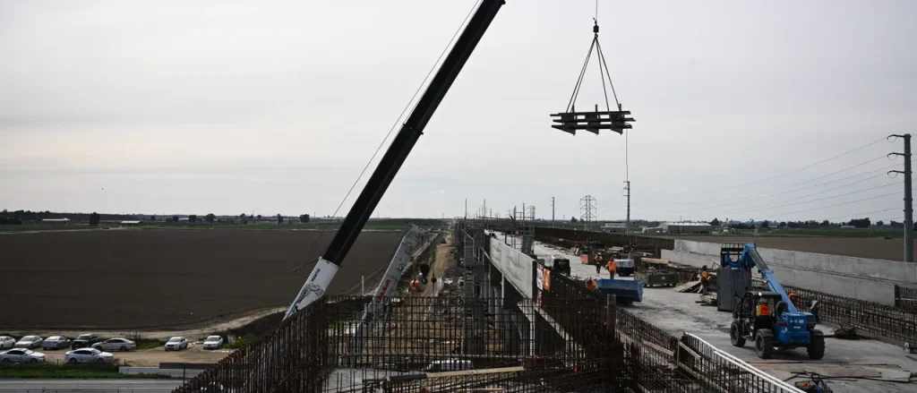 Newsom's Major Success: High-Speed Train Now Has An Impressive Depot After Almost Two Years Of Building