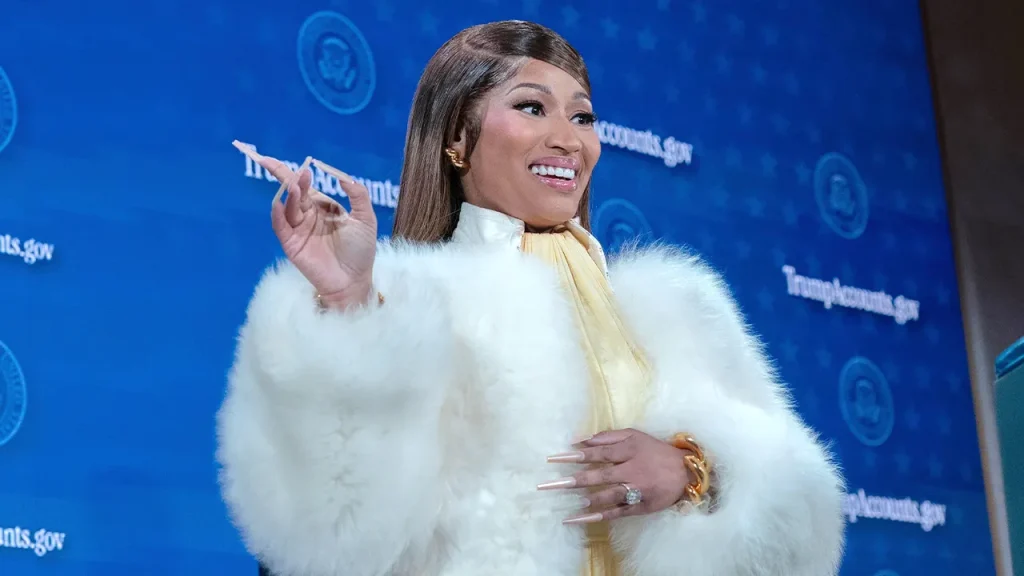 Nicki Minaj expresses her support for voter ID laws in a social media post on X