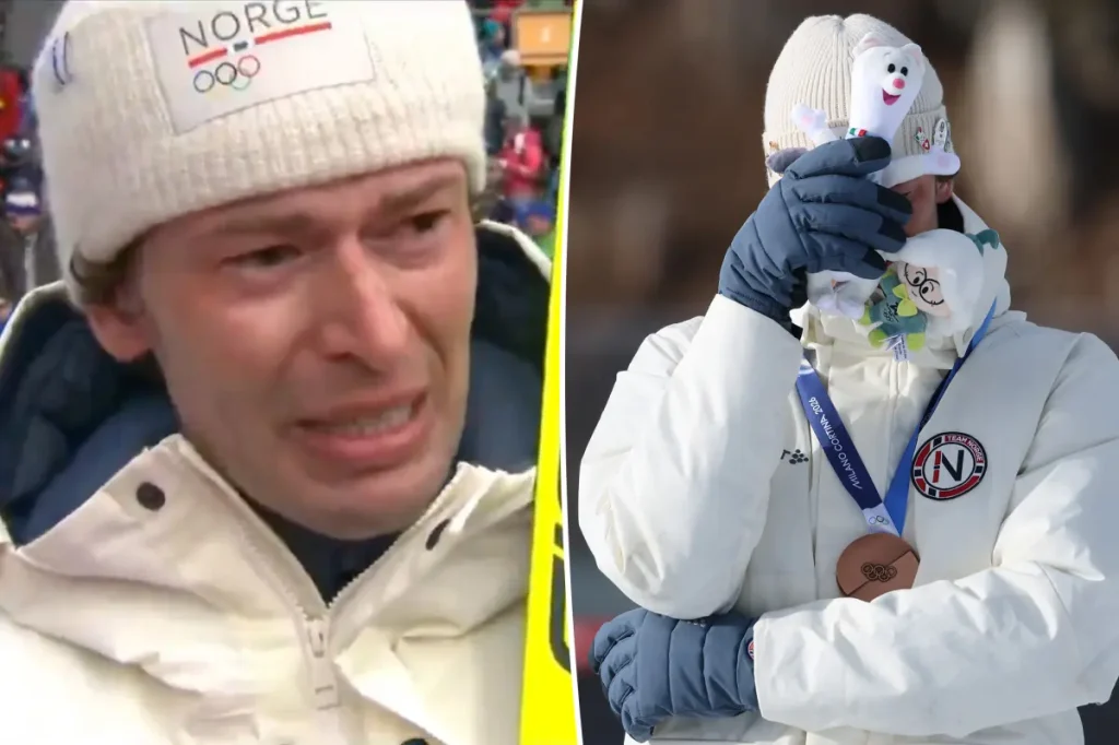 Norwegian Olympian Sturla Holm Lægreid feels great regret after revealing a surprising cheating admission on live TV following his medal victory.